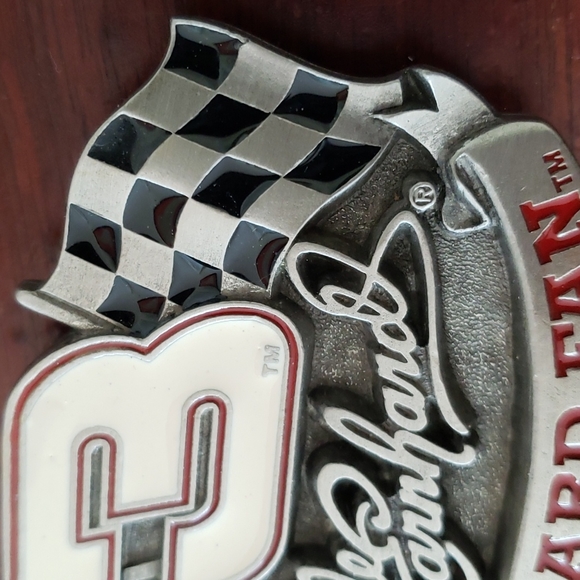 Vintage 1997 Dale Earnhardt Pewter Belt Buckle - Picture 10 of 13